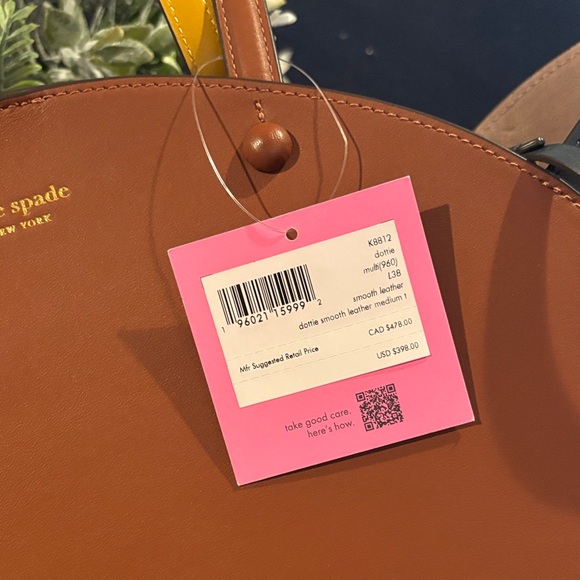 Kate Spade Dottie Smooth Leather Medium Tote - Picture 6 of 10